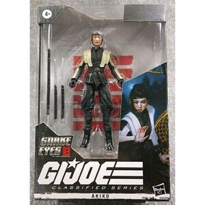 Akiko Action Figure Hasbro GI Joe Classified Series Snake Eyes 6 Inch